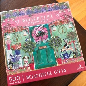 Galison puzzle - spring summer  theme delightful gifts new 500 pieces